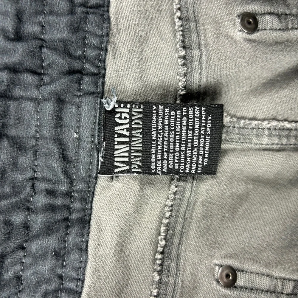 Kuhl Kanvus Jean Mens‎ 32x31 Gray Vintage Patina Dye Stretch Canvas Work Pants